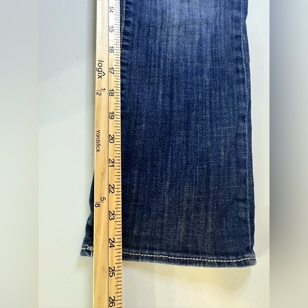 Rock & Republic Womens Sz 10 Kendall Capri Cropped Denim Jeans Capris - Picture 10 of 11